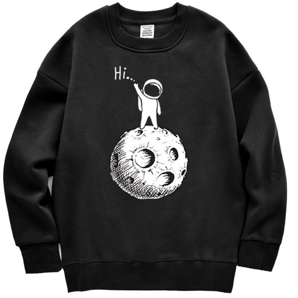 women's hoodies & sweatshirts standing on the moon pattern hoody women fashion loose sweatshirt casual cartoons hoodie clothing autumn, Black
women's hoodies & sweatshirts standing on the moon pattern hoody women fashion loose sweatshirt casual cartoons hoodie clothing autumn, Black
