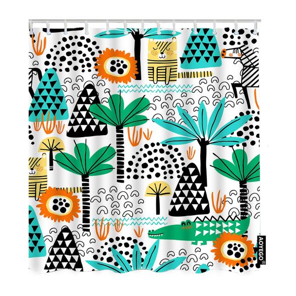 tree bathroom shower curtain cartoon safari animals crocodile tiger zebra plant flower curtains home long polyester fabric
tree bathroom shower curtain cartoon safari animals crocodile tiger zebra plant flower curtains home long polyester fabric