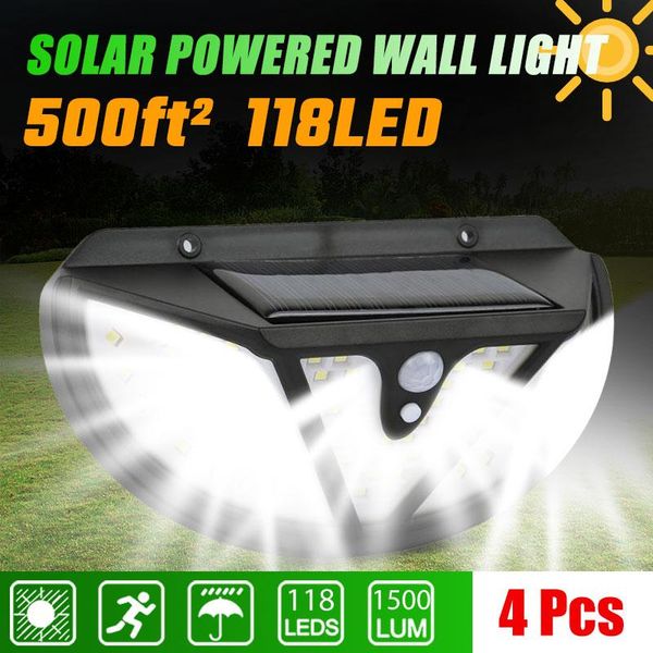 solar lamps 118 led powered wall light 3 modes motion sensor waterproof garden park courtyard porch fence driveway outdoor street lamp
solar lamps 118 led powered wall light 3 modes motion sensor waterproof garden park courtyard porch fence driveway outdoor street lamp