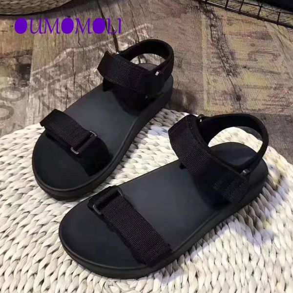 women's sandals women ladies summer fashion leather wedges comfort big size shoes round toe q420, Black
women's sandals women ladies summer fashion leather wedges comfort big size shoes round toe q420, Black