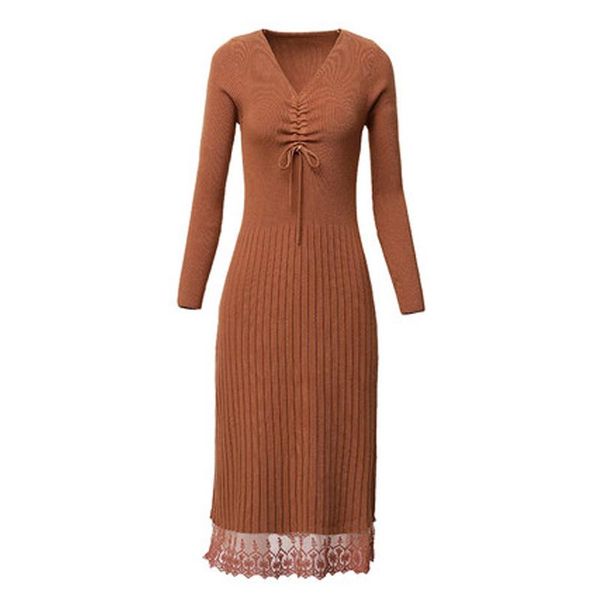 casual dresses spring autumn women's knitted sweater dress lady trendy slim large size female long ol lace hollow out vestido, Black;gray
casual dresses spring autumn women's knitted sweater dress lady trendy slim large size female long ol lace hollow out vestido, Black;gray