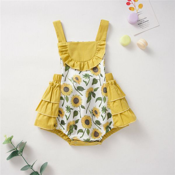 2021 newborn infant baby girls clothes sunflower print o-neck cotton rompers one-pieces jumpsuit paysuit outfits 0-24m, Blue
2021 newborn infant baby girls clothes sunflower print o-neck cotton rompers one-pieces jumpsuit paysuit outfits 0-24m, Blue