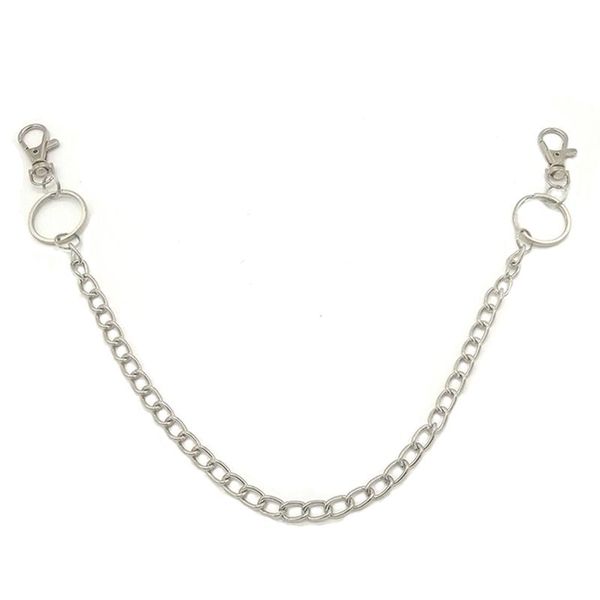 keychains double round split keyring wallet chain metal keychain rock punk trousers hipster jean key chains hiphop, Silver
keychains double round split keyring wallet chain metal keychain rock punk trousers hipster jean key chains hiphop, Silver