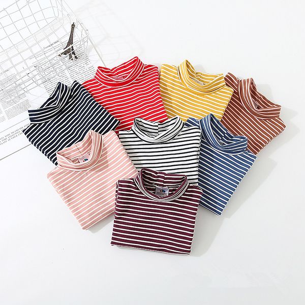 2021 spring autumn winter 2-10 years childrens cotton high neck long sleeve basic turtleneck striped t-shirt for kids baby boy, White;black
2021 spring autumn winter 2-10 years childrens cotton high neck long sleeve basic turtleneck striped t-shirt for kids baby boy, White;black