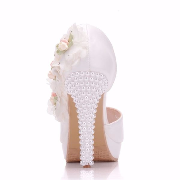 sandals women sweet white flower lace platform peep high heels pearls wedding shoes bride shoes11cm pumps fqiu, Black
sandals women sweet white flower lace platform peep high heels pearls wedding shoes bride shoes11cm pumps fqiu, Black