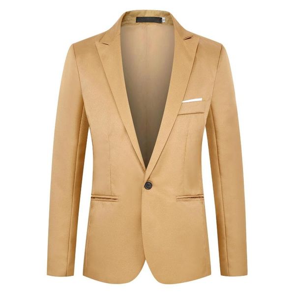 men's suits & blazers 2021 summer fashion formal clothing one button casual small suit business coat yellow jackets, White;black
men's suits & blazers 2021 summer fashion formal clothing one button casual small suit business coat yellow jackets, White;black