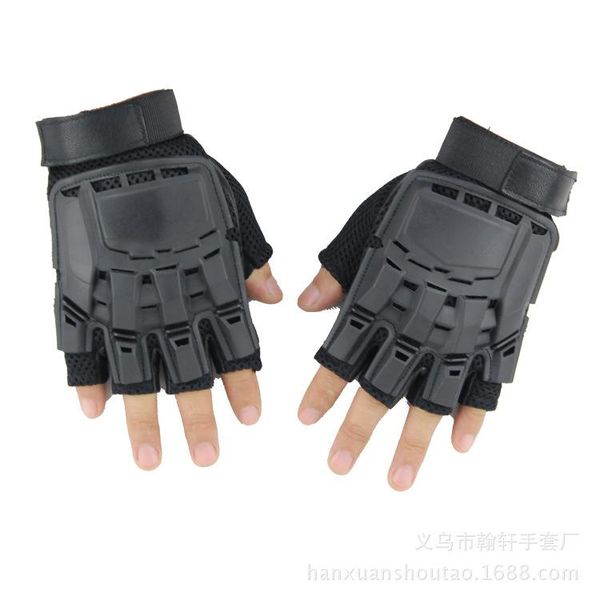 wrist support tactical boxing kit outdoor training fitness half-finger gloves motorcycle riding mountain protection against skid, Black;red
wrist support tactical boxing kit outdoor training fitness half-finger gloves motorcycle riding mountain protection against skid, Black;red