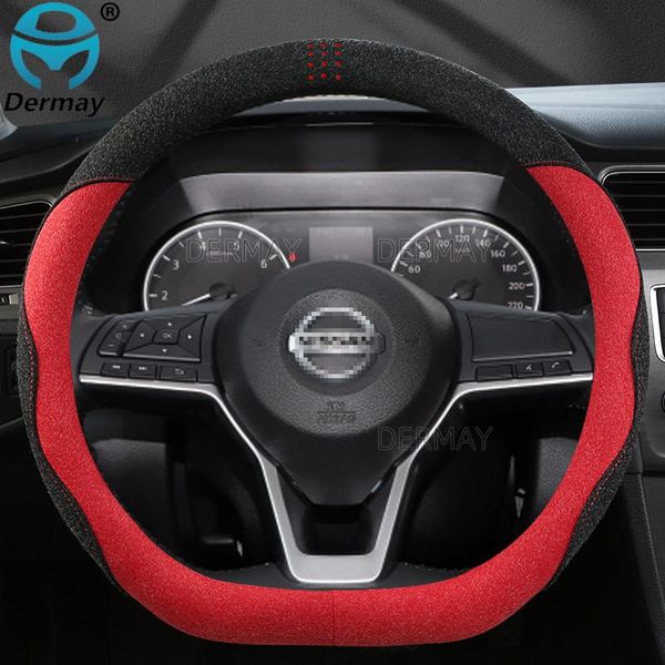 steering wheel covers for qashqai 2021 2022 suede leather dermay car cover non-slip auto accessories interior
steering wheel covers for qashqai 2021 2022 suede leather dermay car cover non-slip auto accessories interior