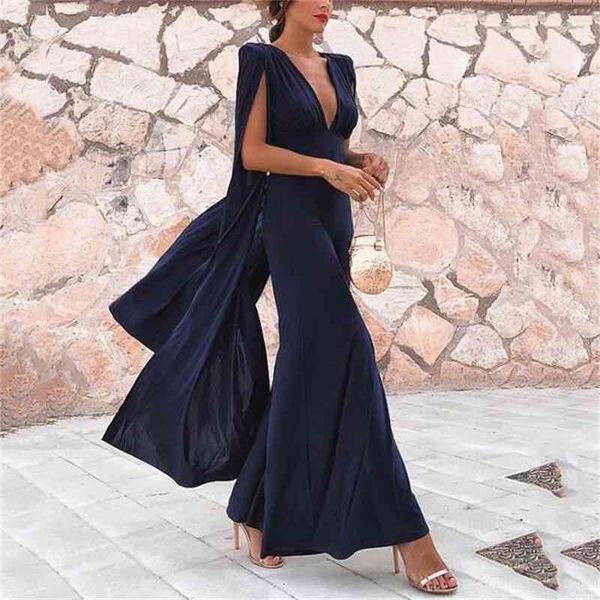 v neck jumpsuit wide blue leg batwing sleeve women elegant slim backless long pants rompers high street female jumpsuits 210510, Black;white
v neck jumpsuit wide blue leg batwing sleeve women elegant slim backless long pants rompers high street female jumpsuits 210510, Black;white