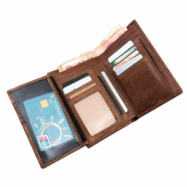 wallets brown/black luxury bifold genuine leather wallet card holder purse, Red;black
wallets brown/black luxury bifold genuine leather wallet card holder purse, Red;black
