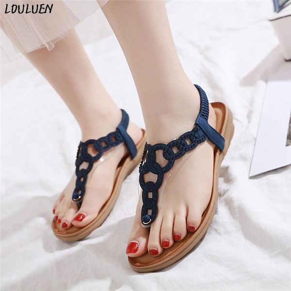 sandals bohemian rhinestone flat sandal for woman fashion elastic band beach shoes non-slip women's summer footwear1, Black
sandals bohemian rhinestone flat sandal for woman fashion elastic band beach shoes non-slip women's summer footwear1, Black