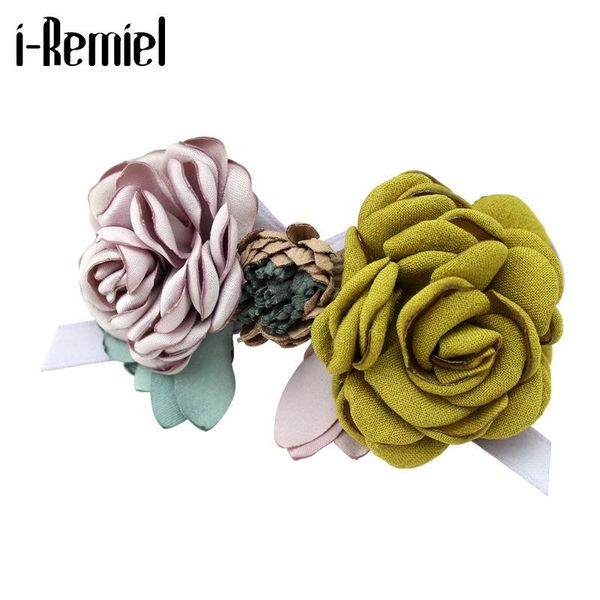 hair clips & barrettes korean fashion fabric flower headdress hairpin elegant spring clip pins for women wedding accessories, Golden;silver
hair clips & barrettes korean fashion fabric flower headdress hairpin elegant spring clip pins for women wedding accessories, Golden;silver