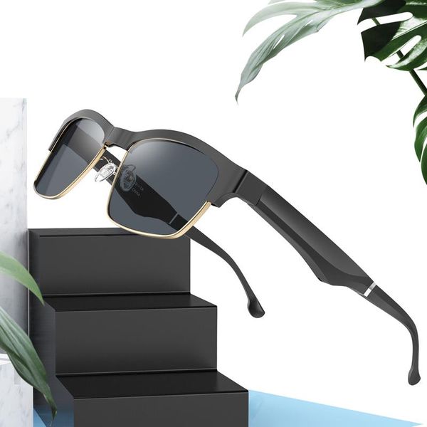 ultra-light smart bluetooth sunglasses black technology multi-function call semi-open sound effect casual polarized glasses, White;black
ultra-light smart bluetooth sunglasses black technology multi-function call semi-open sound effect casual polarized glasses, White;black