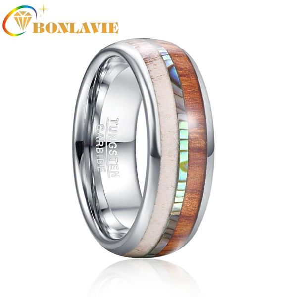 wedding rings deer antlers abalone opal stone men tungsten steel ring dome wood leather carbon engagement bague homme jewellery, Slivery;golden
wedding rings deer antlers abalone opal stone men tungsten steel ring dome wood leather carbon engagement bague homme jewellery, Slivery;golden