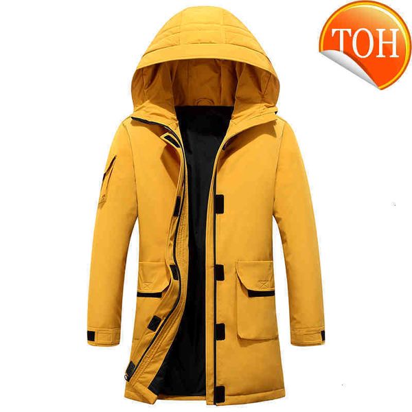 2021 brand winter warm down jacket men casual windproof thick hooded parkas fashion windbreaker long coat s outwear, Black
2021 brand winter warm down jacket men casual windproof thick hooded parkas fashion windbreaker long coat s outwear, Black