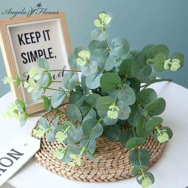 decorative flowers & wreaths 50cm silk artificial flower green eucalyptus branch home table decor wedding fake arrangement christmas plants
decorative flowers & wreaths 50cm silk artificial flower green eucalyptus branch home table decor wedding fake arrangement christmas plants