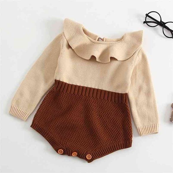 baby rompers spring autumn born babies clothing infant knitted ruffles collar long sleeve overalls jumpsuits for girls 210625, Blue
baby rompers spring autumn born babies clothing infant knitted ruffles collar long sleeve overalls jumpsuits for girls 210625, Blue