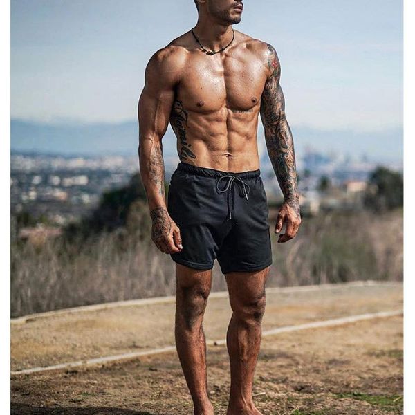 men's shorts 2021 summer running men 2 in 1 sports jogging fitness training quick dry mens gym sport short pants, White;black
men's shorts 2021 summer running men 2 in 1 sports jogging fitness training quick dry mens gym sport short pants, White;black