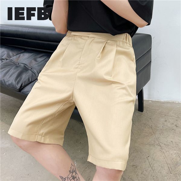 iefb summer personality design asymmetric pasted elastic waist suit shorts loose casual fashion knee length pants y7539 210524, White;black
iefb summer personality design asymmetric pasted elastic waist suit shorts loose casual fashion knee length pants y7539 210524, White;black