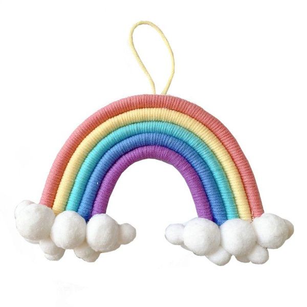 decorative objects & figurines home decoration accessories rainbow handmade weaving ornament nordic fresh simple kid room wall hanging lxac
decorative objects & figurines home decoration accessories rainbow handmade weaving ornament nordic fresh simple kid room wall hanging lxac