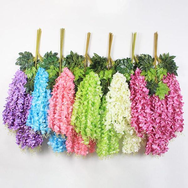 decorative flowers & wreaths artificial wisteria vine fake hanging garland silk long bush string home party wedding
decorative flowers & wreaths artificial wisteria vine fake hanging garland silk long bush string home party wedding