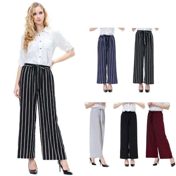 women's pants & capris women trousers full length straight for striped drawstring loose casual streetwear plus size pantalon femme hara, Black;white
women's pants & capris women trousers full length straight for striped drawstring loose casual streetwear plus size pantalon femme hara, Black;white