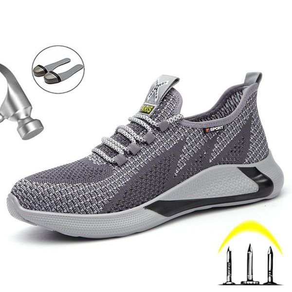 boots 2021 work safety shoes for male indestructible men breathable steel toe cap sneakers, Black
boots 2021 work safety shoes for male indestructible men breathable steel toe cap sneakers, Black