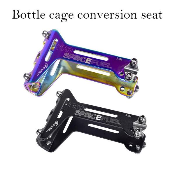 bicycle bottle extender seat cushion saddle double cage mtb road bike water cup holder conversion aluminum alloy bottles & cages
bicycle bottle extender seat cushion saddle double cage mtb road bike water cup holder conversion aluminum alloy bottles & cages