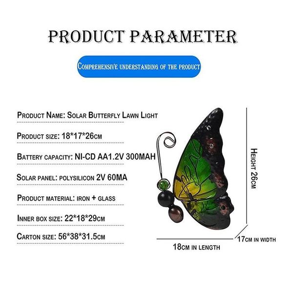 lawn lamps solar powered butterfly light outdoor metal statues led garden yard art decor statue
lawn lamps solar powered butterfly light outdoor metal statues led garden yard art decor statue