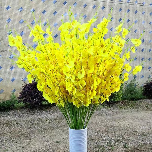 decorative flowers & wreaths 10pcs artificial flower simulation plant dance orchid wedding yellow oncidium phalaenopsis home decoration
decorative flowers & wreaths 10pcs artificial flower simulation plant dance orchid wedding yellow oncidium phalaenopsis home decoration