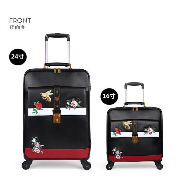 suitcases carrylove fashion luggage series 16/20/24 inch size embroidery rolling spinner brand travel suitcase
suitcases carrylove fashion luggage series 16/20/24 inch size embroidery rolling spinner brand travel suitcase
