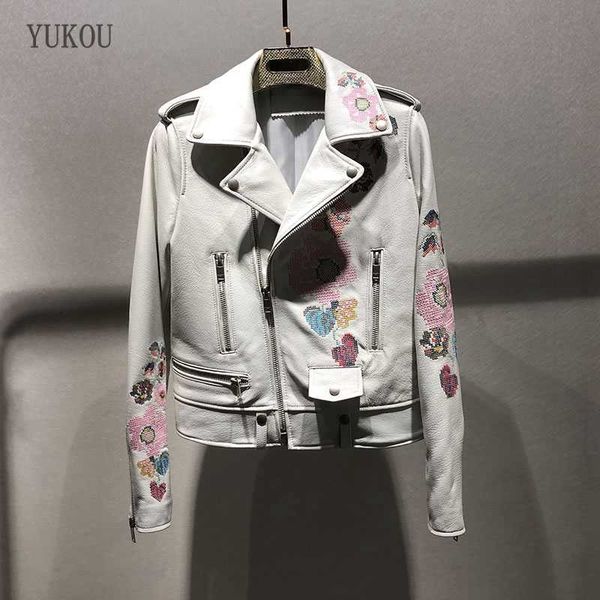 women's fur & faux yukou woman high-quality jackets women's motorcycle clothes real leather sheep's skin jbd1, Black
women's fur & faux yukou woman high-quality jackets women's motorcycle clothes real leather sheep's skin jbd1, Black