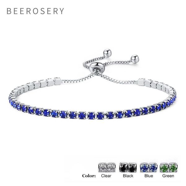 link, chain beerosery delicate adjustable silver plated cubic zircon bracelets for women wedding fashion jewelry charming bracelet & bangles, Black
link, chain beerosery delicate adjustable silver plated cubic zircon bracelets for women wedding fashion jewelry charming bracelet & bangles, Black