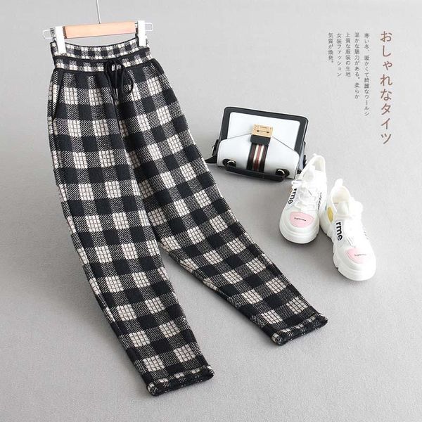 women's pants & capris innasofan plaid-trousers autumn-winter knitted imitation mink cashmere high waist euro-american thick warm, Black;white
women's pants & capris innasofan plaid-trousers autumn-winter knitted imitation mink cashmere high waist euro-american thick warm, Black;white