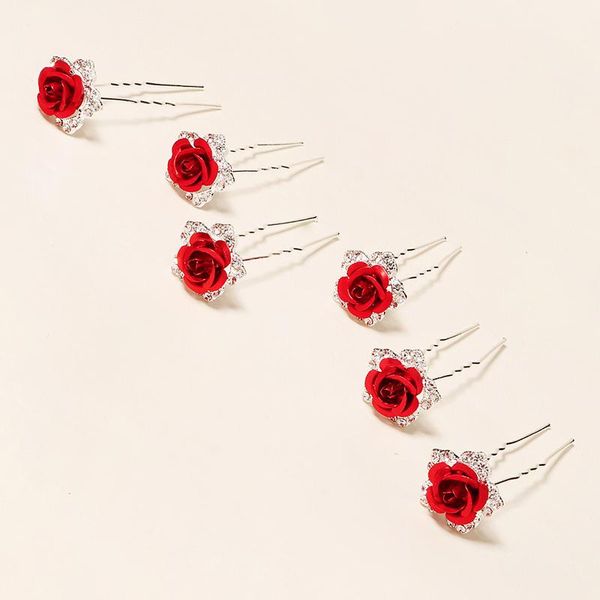 hair clips & barrettes 6pcs rose flower hairpin handmade exquisite super fairy accessories for girls daily wear bn, Golden;silver
hair clips & barrettes 6pcs rose flower hairpin handmade exquisite super fairy accessories for girls daily wear bn, Golden;silver