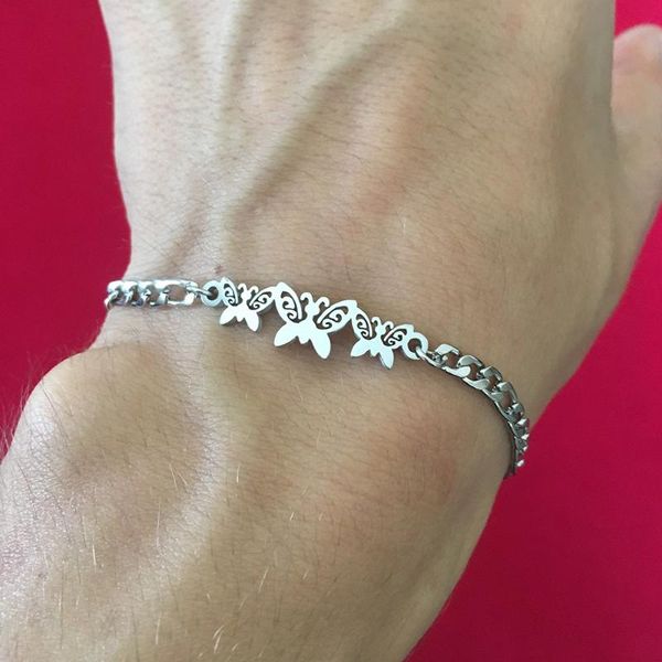 charm bracelets butterfly animal chain link bracelet female stainless steel for women accessories friendship bff, Golden;silver
charm bracelets butterfly animal chain link bracelet female stainless steel for women accessories friendship bff, Golden;silver
