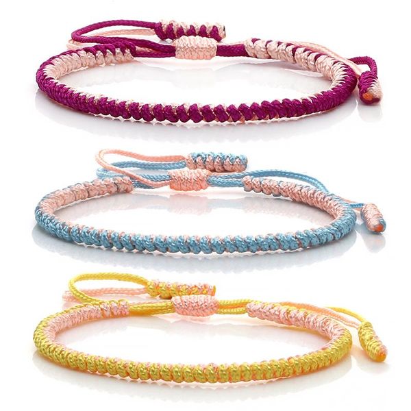 tennis tibetan buddhist lucky pink woven tibet bracelets & bangles for women men handmade knots nylon rope wish gift boho bracelet, Golden;silver
tennis tibetan buddhist lucky pink woven tibet bracelets & bangles for women men handmade knots nylon rope wish gift boho bracelet, Golden;silver