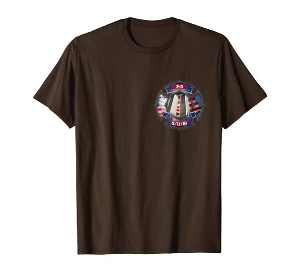 911 memorial t-shirt, White;black