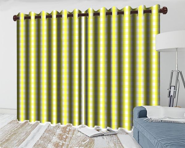checkered yellow curtain 3d modern living room bedroom beautifully decorated blackout & drapes
checkered yellow curtain 3d modern living room bedroom beautifully decorated blackout & drapes