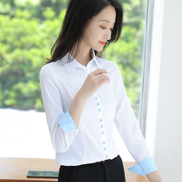 autumn women long sleeve slim work wear blouse female plus size 5xl formal office fashion solid color shirts a91 women's blouses &, White
autumn women long sleeve slim work wear blouse female plus size 5xl formal office fashion solid color shirts a91 women's blouses &, White