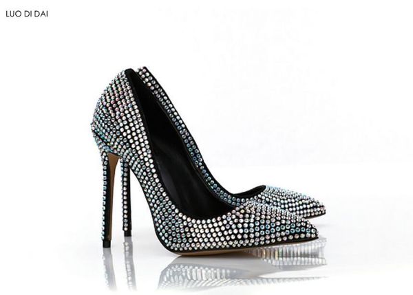 women glitter high heels thin heel diamond pumps party shoes full rhinestone dress crystal wedding, Black
women glitter high heels thin heel diamond pumps party shoes full rhinestone dress crystal wedding, Black