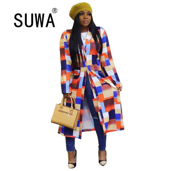 women's trench coats plaid camouflage print vintage maxi jackets fashion autumn clothing for women streetwear long sleeve buttons outer, Tan;black
women's trench coats plaid camouflage print vintage maxi jackets fashion autumn clothing for women streetwear long sleeve buttons outer, Tan;black