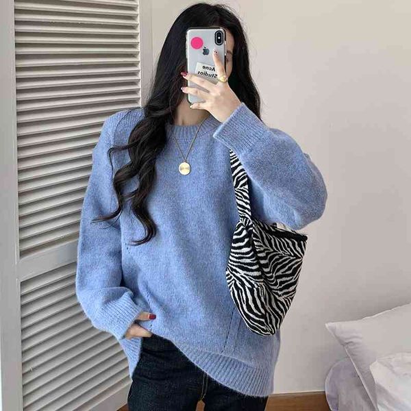 4colors korean style autumn and winter soild color vintage knitted sweater and pullovers womens(c8105) 210423, White;black
4colors korean style autumn and winter soild color vintage knitted sweater and pullovers womens(c8105) 210423, White;black