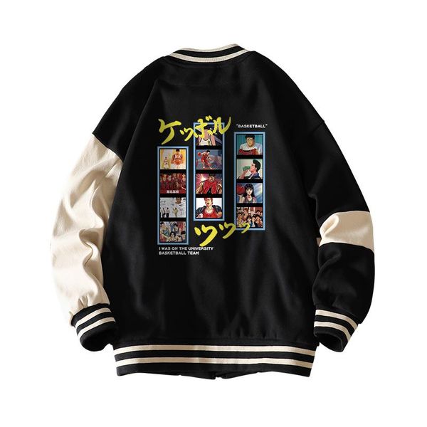 men's jackets jacket for men clothing coat cartoon anime print baseball outwear 2021 spring and autumn oversized casual loose outerwear, Black;brown
men's jackets jacket for men clothing coat cartoon anime print baseball outwear 2021 spring and autumn oversized casual loose outerwear, Black;brown