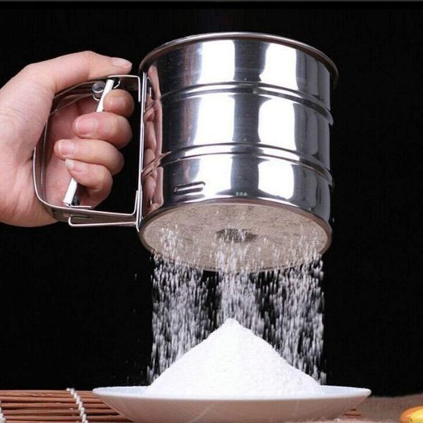 c-handheld flour shaker stainless steel mesh sieve cup powder icing sugar bake pastry tool hand-pressed bakeware sifters kitchen baking & to
c-handheld flour shaker stainless steel mesh sieve cup powder icing sugar bake pastry tool hand-pressed bakeware sifters kitchen baking & to