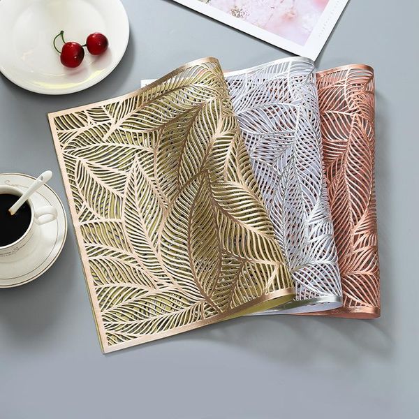 mats & pads bronzing placemat pvc leaves heat proof mat creative style square western food dining table cushion silicone
mats & pads bronzing placemat pvc leaves heat proof mat creative style square western food dining table cushion silicone