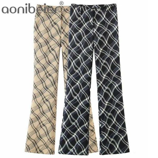 spring summer fashion checked trousers casual high waist women long pants female plaid flare bottoms 210604, Black;white
spring summer fashion checked trousers casual high waist women long pants female plaid flare bottoms 210604, Black;white