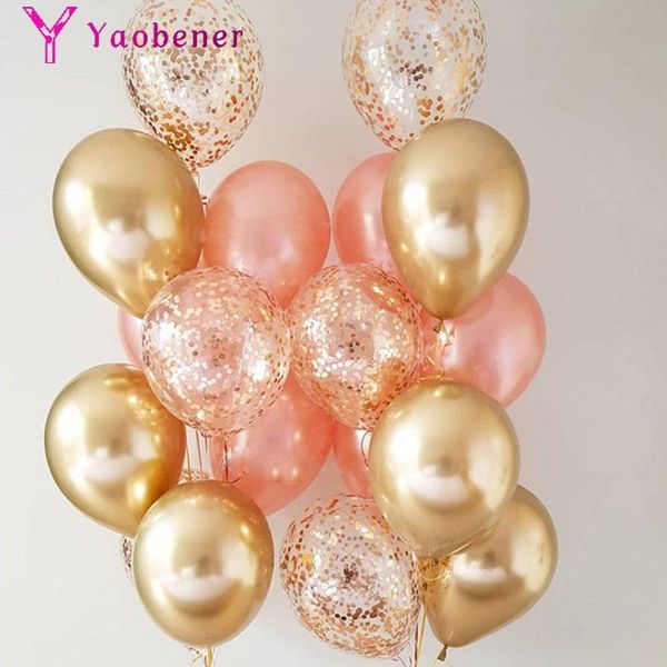 party decoration 18pcs rose gold confetti balloons first happy birthday kids baby boy girl my 1st one year garland supplies
party decoration 18pcs rose gold confetti balloons first happy birthday kids baby boy girl my 1st one year garland supplies