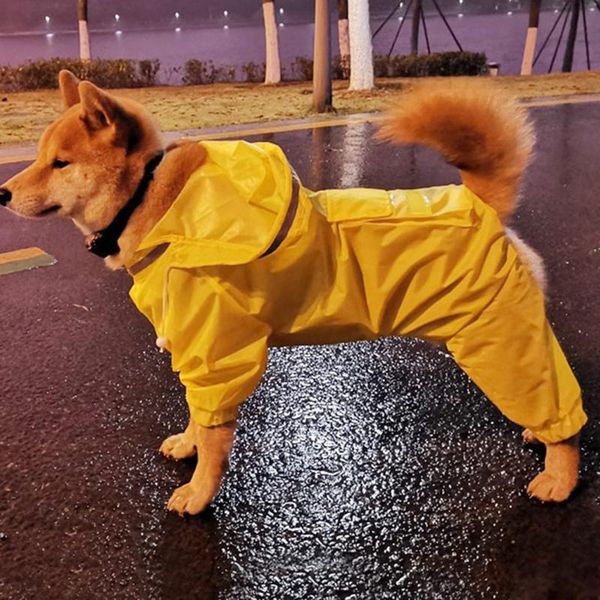 dog apparel waterproof jumpsuit rain coat for cloak four legged pet poncho jacket water resistant clothes detachable raincoat
dog apparel waterproof jumpsuit rain coat for cloak four legged pet poncho jacket water resistant clothes detachable raincoat