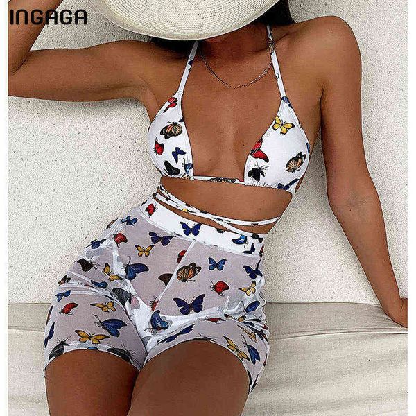 swimsuit ingaga three pieces bikini set butterfly print swimsuit women shorts swimwear halter bathing suit tie waist beachwear, White;black
swimsuit ingaga three pieces bikini set butterfly print swimsuit women shorts swimwear halter bathing suit tie waist beachwear, White;black